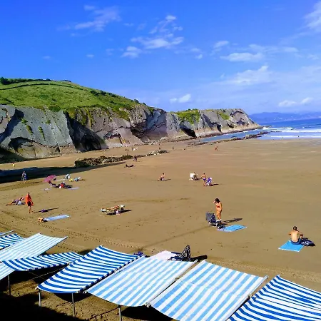 Costa Ii Con Parking Exterior Comunitario Y Parking Privado En El Centro Apartman Zumaia